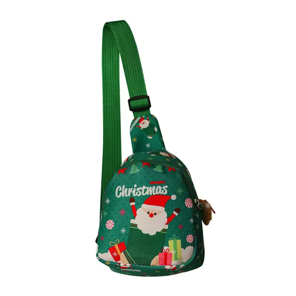 Christmas Santa Handheld Gift Bag - Festive Waterproof Gift Wrap For Holiday Presents, Perfect For Christmas Eve Apple Gift Boxes & Small view 7