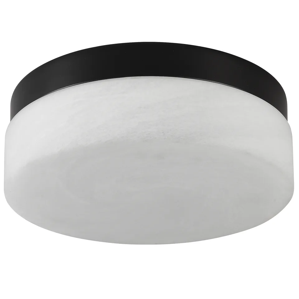 12 Inch LED Ceiling Light, 24W Flush Mount Ceiling Light,Round Low Profile Ceiling Lights For Bedroom, Living Room, Dining Room Black view 2