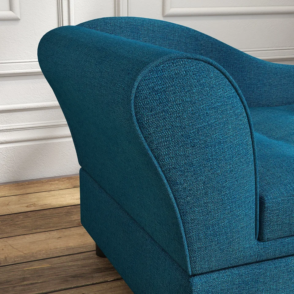 Pet Sofa Dog Sofa for Small Dogs with Storage, Dark Blue view 3