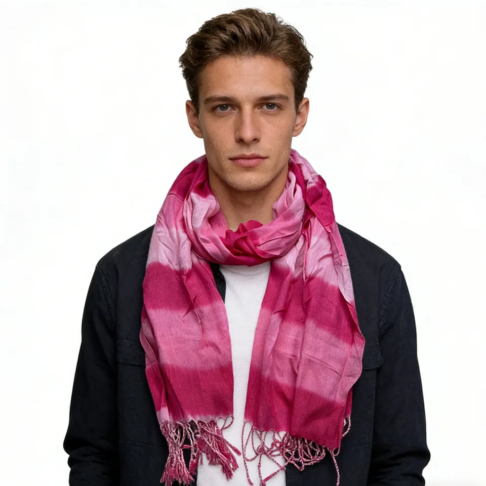 Vibrant Daily Scarf,Hot Abstract Design Printed Scarf,Office Appropriate Subtlety For Women Men view 4
