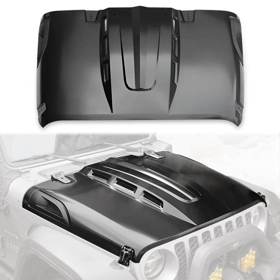 Hood Compatible With 2018 Wrangler