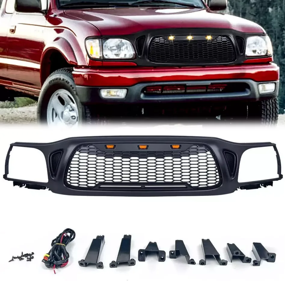 Front Grille Fits For Tacoma 2001-2004 view 2