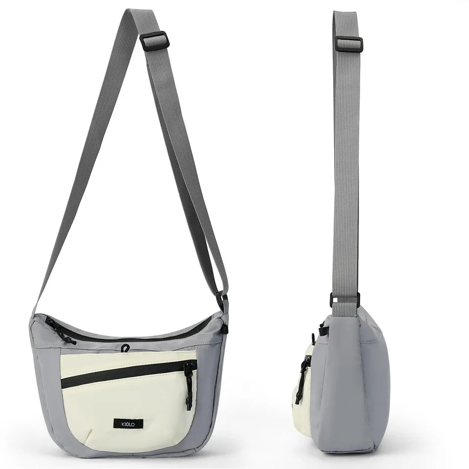 Women's Solid Color Crossbody Bag Fashionable Large Capacity Shoulder Bag For Work School Casual Trendy Versatile High-quality Daily view 5