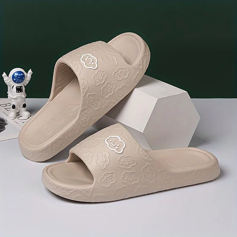 EVA Men's And Women's Beach Sandals Slippers Men's Couple Men's Home Eva Summer Indoor Home Bathroom Non Slip Sandals view 2