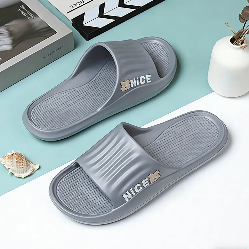 EVA Anti Slip And Odor Proof Household Indoor And Outdoor Men's And Women's Summer Shower Slippers Sandals view 4