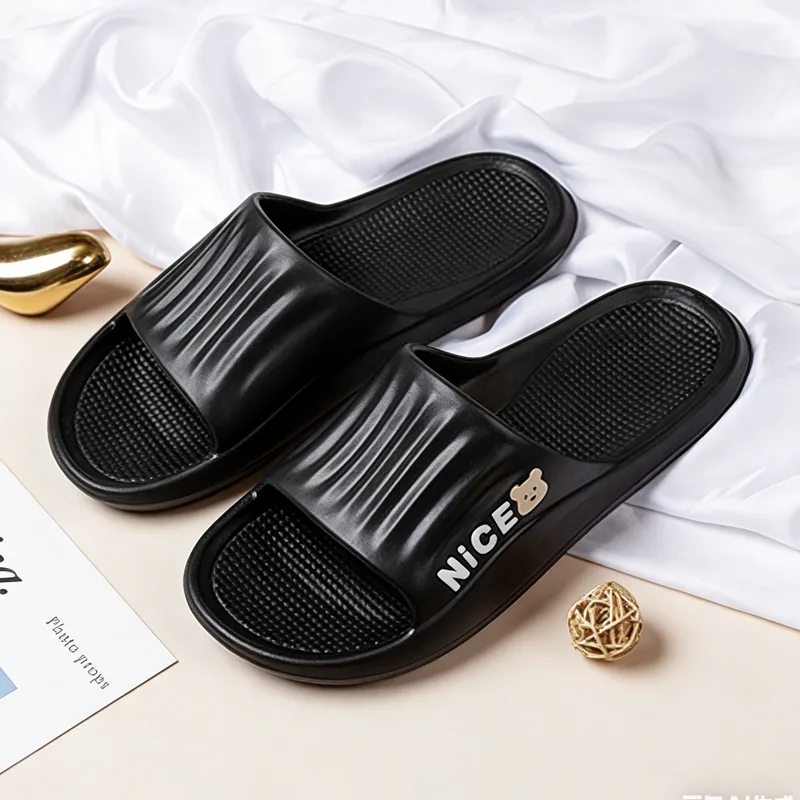 EVA Anti Slip And Odor Proof Household Indoor And Outdoor Men's And Women's Summer Shower Slippers Sandals view 5