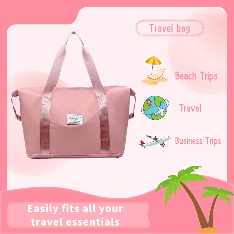 Rainproof, Portable, Wear-resistant, Large-capacity Beach Bag Travel Bag view 2