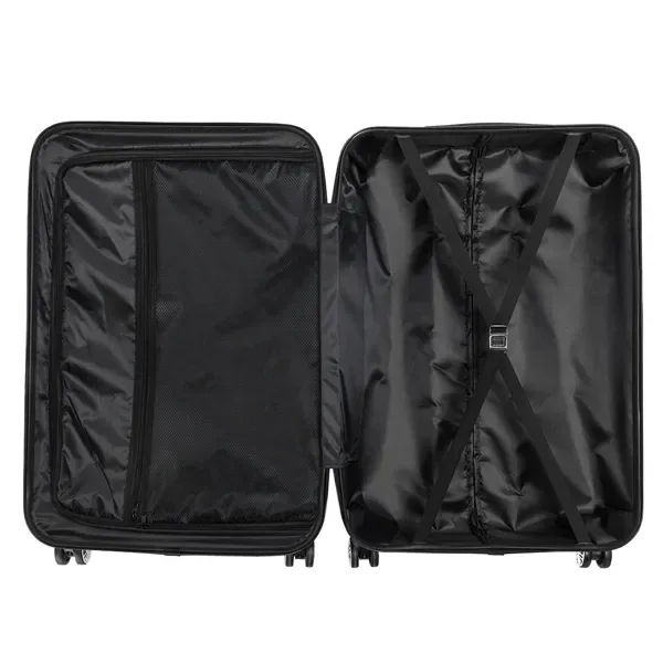 3-in-1 Portable ABS Trolley Case 20inch  24inch  28inch Orange view 2