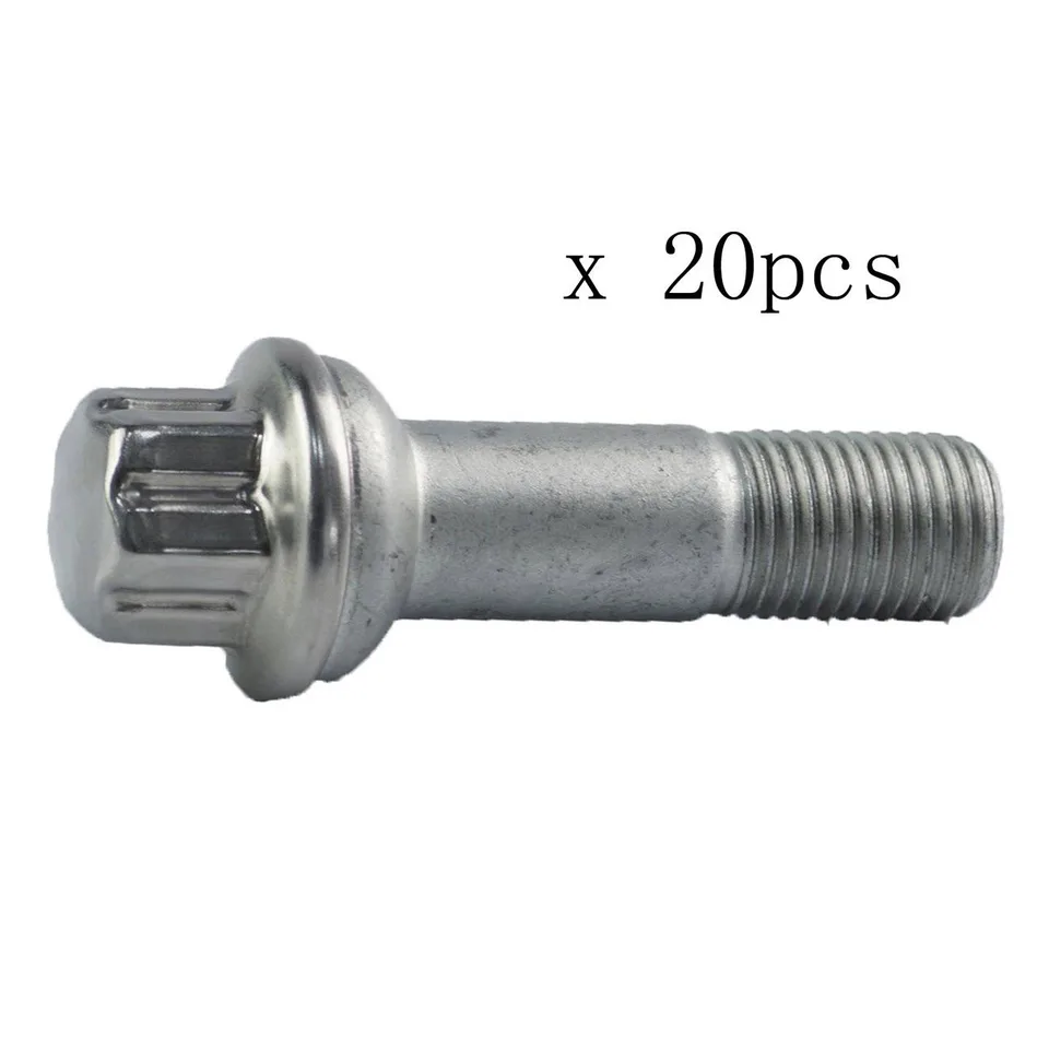 20PC STAINLESS STEEL Wheel Lug Bolt Fit W164 W166 X204 W221 C216 view 3