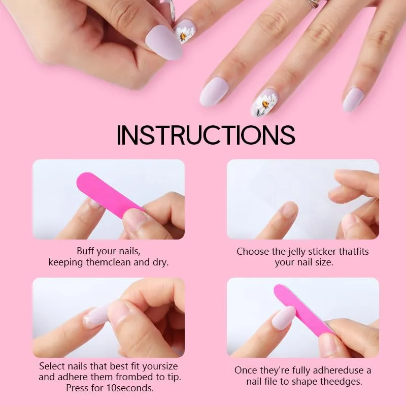 24 PCS Devil's Claws Press On Nails,3D Curve Line Acrylic False Nails, Long Stiletto Glossy Purple Glitter, Gel Glue On Nails Manicure view 3