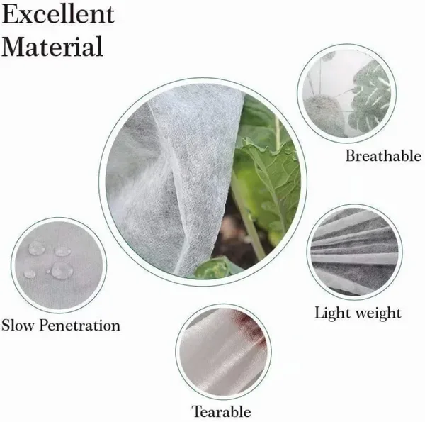 108inch*96inch Rectangular Plant Protection Greenhouse Bag: Comprehensive Protection, Enhances Plant Growth Environment view 3