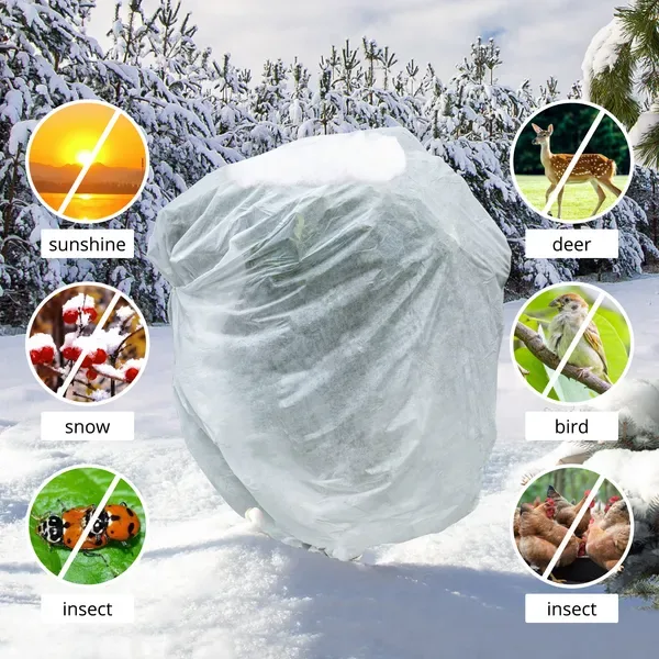 108inch*96inch Rectangular Plant Protection Greenhouse Bag: Comprehensive Protection, Enhances Plant Growth Environment view 4