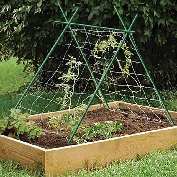 10PC Dark Green Solid Plastic Rods - DIY Craft Material, Support Sticks, Garden Tying Poles, Plant Binding Stakes view 2