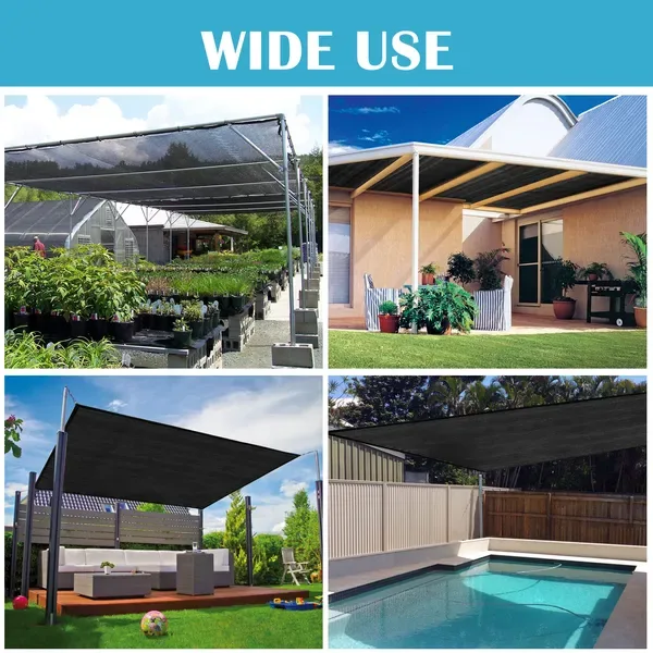Reinforcement Magic Tool, Finished Product Of Sunshade Net With Nail Fastening, Fixed In One Second, Resistant To Strong Wind, Durable And Not Damaging The Net. view 4