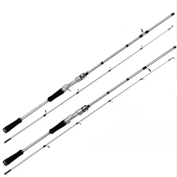 Fishing Rod Carbon Fiber Spinning-casting Rods Carp Poles 2 Sections 6 Ft view 2