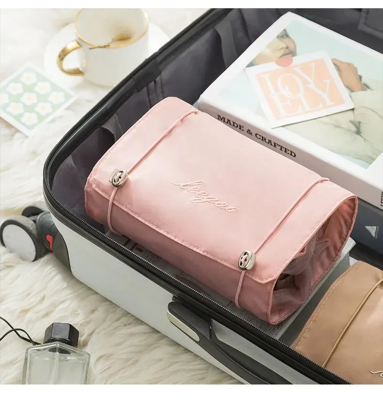 4 In 1 Storage Bag,Horizontal Square Function Dustproof Storage, Applicable Scenes Bedroom Living Room Travel Storage Scenes Travel Storage, Makeup Storage, Bathroom Storage, Toiletries view 2