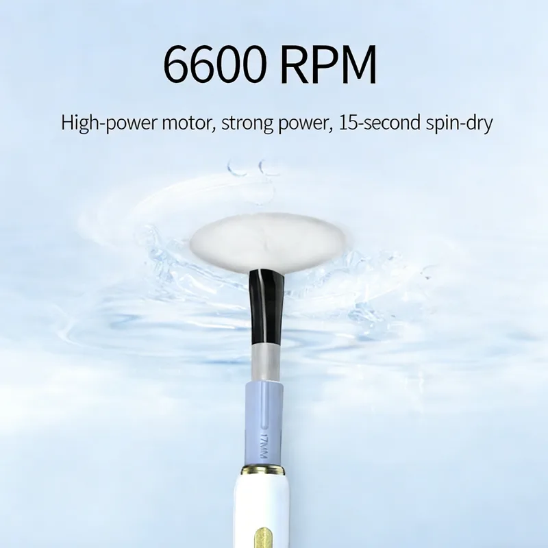 Electric Makeup Brush Scrubber,Multi Functional Automatic Cleaner,Quick Wash Quick Dry Makeup Brush Cleaner view 2