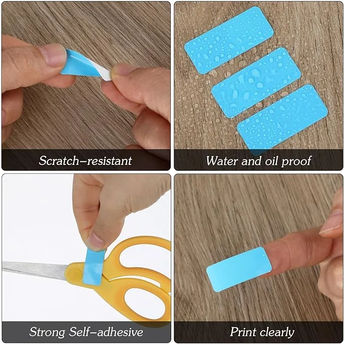 3pcs Tape, 3 Rolls 15x30mm Label Tape, D30 Portable Thermal Label Printing Paper For Office School Home view 4