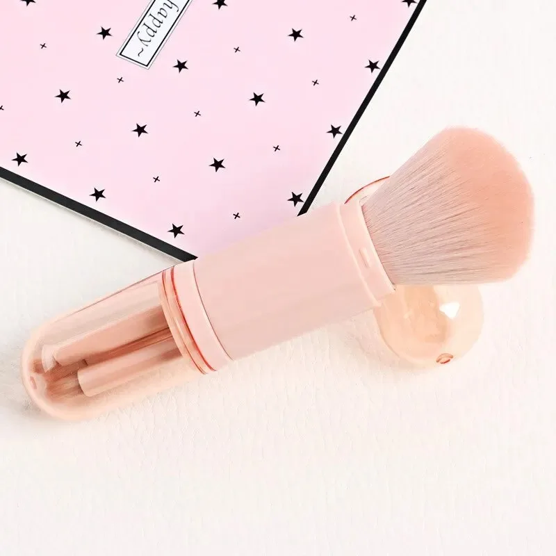 4in1 Portable Makeup Brush Set Beauty Brush view 2