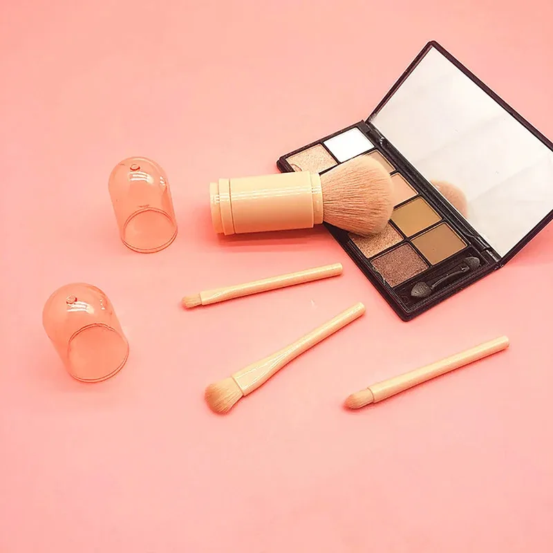 4in1 Portable Makeup Brush Set Beauty Brush view 3