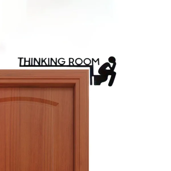 CIFbuy Marble Style Funny Metal Sign For Bathroom Wall Decor Home And Office Art (Tik Tok, Temu Pick-up Service) view 4