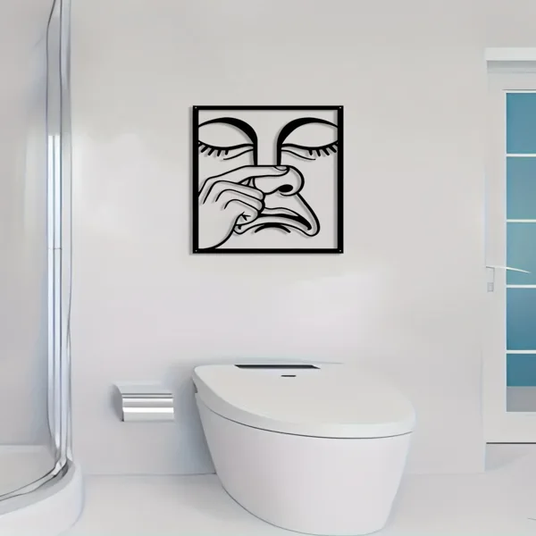 CIFbuy Funny Nose Picking Wall Art Trendy Home Decor For Holiday Gifts(Tik Tok, Temu Pick-up Service) view 4
