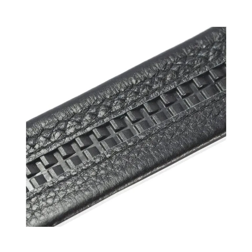 Men Belt Leather Belt For Men With Anti-Scratch Buckle Control Design For Formal Work Or Casual view 2