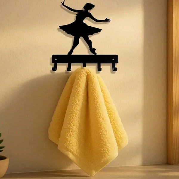 CIFbuy Sturdy Ballet Dancer Wall Hooks For Home Organization And Decoration (Tik Tok, Temu Pick-up Service) view 2