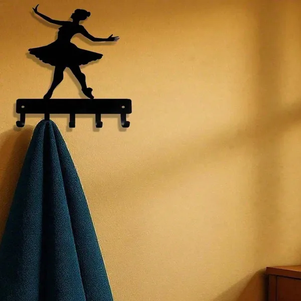 CIFbuy Sturdy Ballet Dancer Wall Hooks For Home Organization And Decoration (Tik Tok, Temu Pick-up Service) view 4