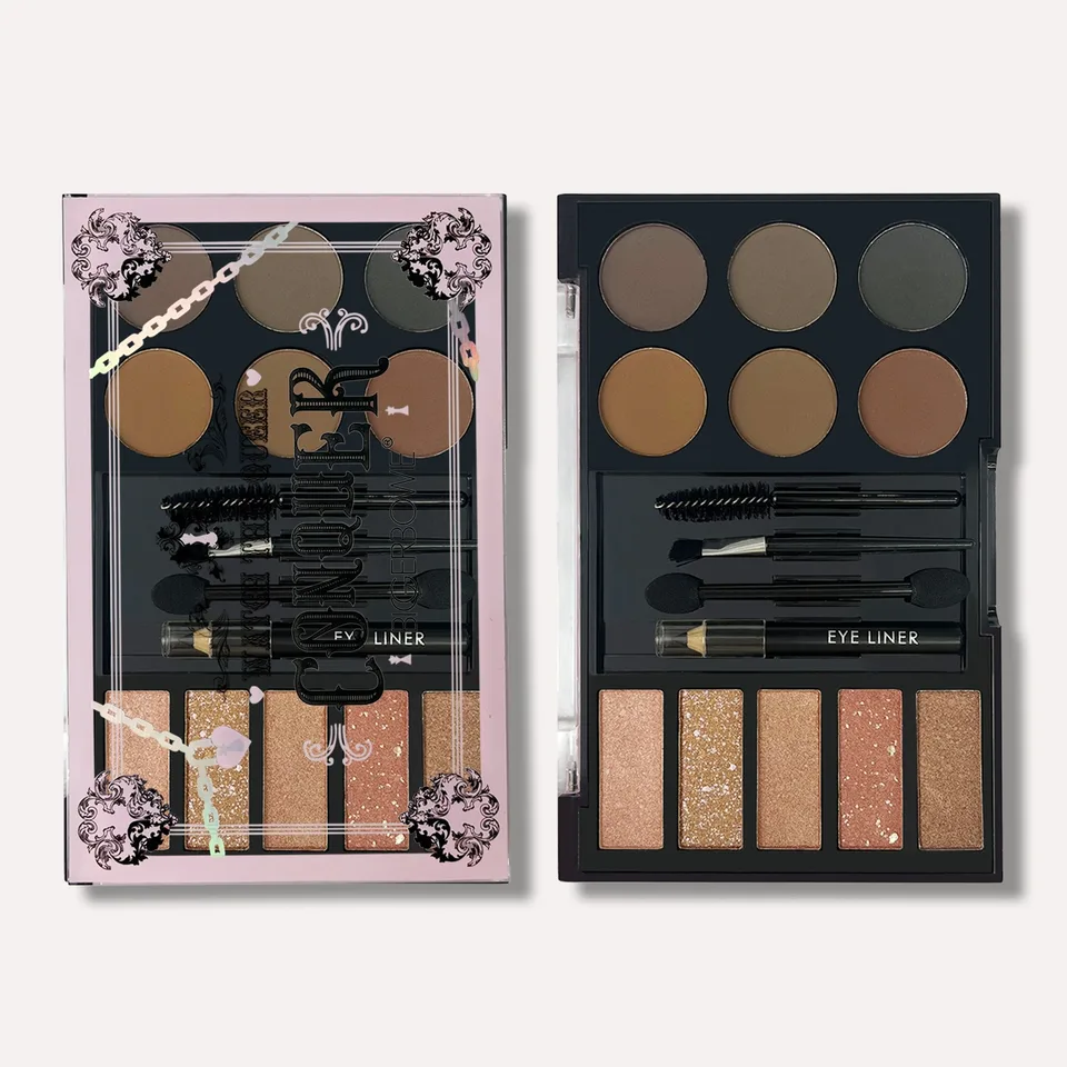 Eyebrow Enhancers Cream Powder Palette,Eyebrow Powder And Eyebrow Card view 2