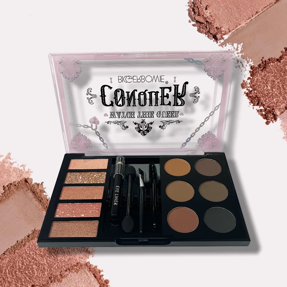Eyebrow Enhancers Cream Powder Palette,Eyebrow Powder And Eyebrow Card view 4