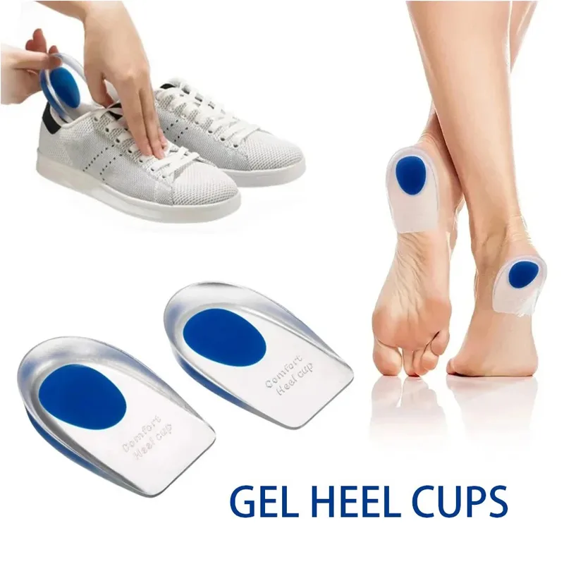 1pair Soft Silicone Gel Lnsoles Men Women view 2