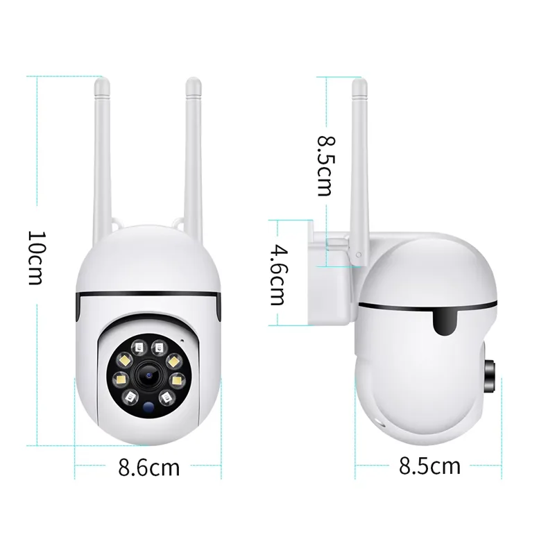 1080P WiFi Home Security CCTV Camera With Night Vision 2.4GHz 2.4G Surveillance Camera 1080P WiFi Home Security CCTV Camera With Night Vision 2.4GHz Indoor PTZ WiFi Camera view 4