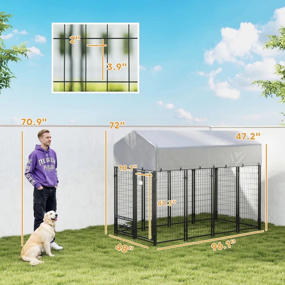 Outdoor Dog Kennel view 4
