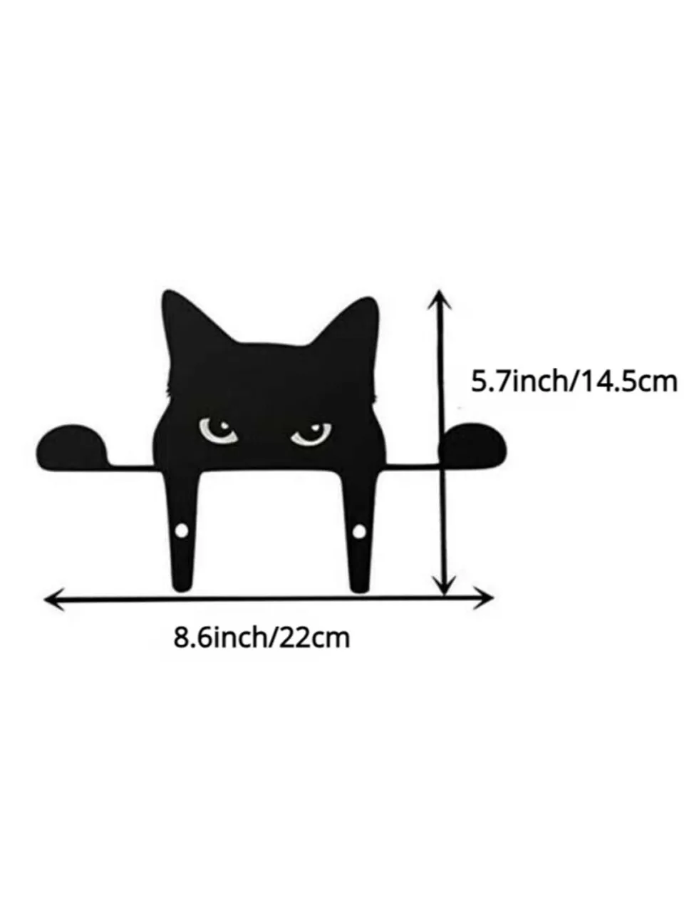 Pawsitively Purrfect Whimsical Metal Cat Garden Decor view 6