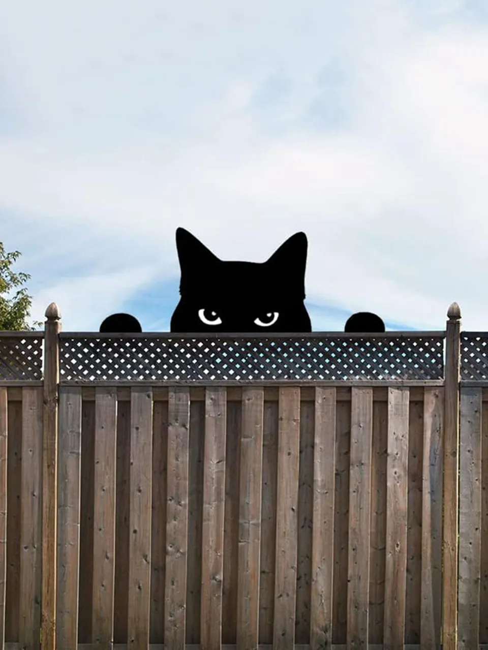 Pawsitively Purrfect Whimsical Metal Cat Garden Decor view 7