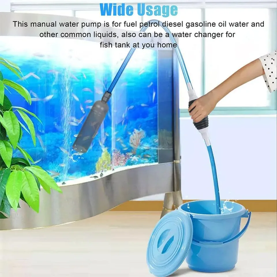 Siphon P Ump For Gasoline Motor Oil Fuel Gasoline Diesel, Fish Tank view 3