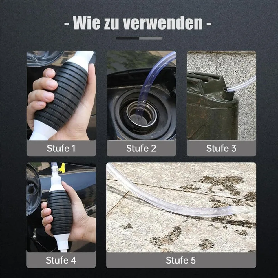 Siphon P Ump For Gasoline Motor Oil Fuel Gasoline Diesel, Fish Tank view 4