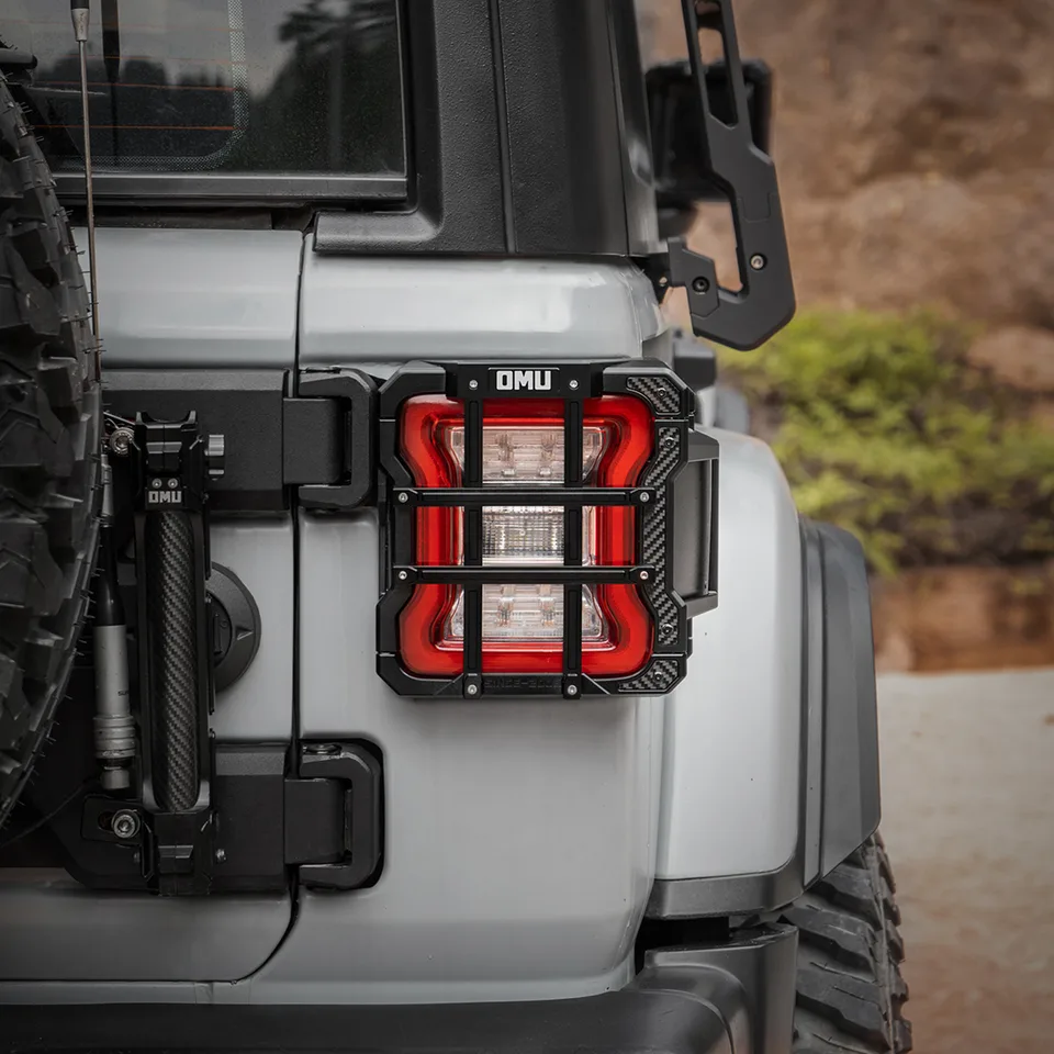 Tail Light Cover Compatible With 2018 Wrangler JL view 3