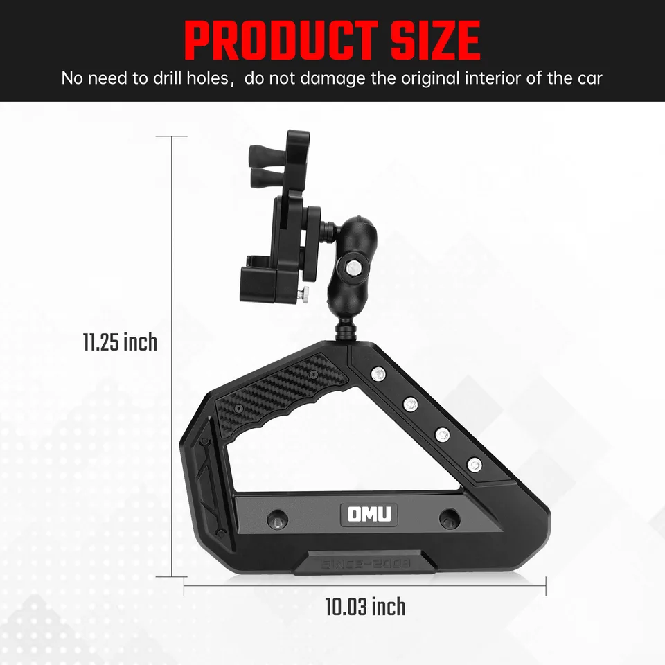 Center Console Grab Handle With Phone Holder For Ford Bronco 2021 view 3