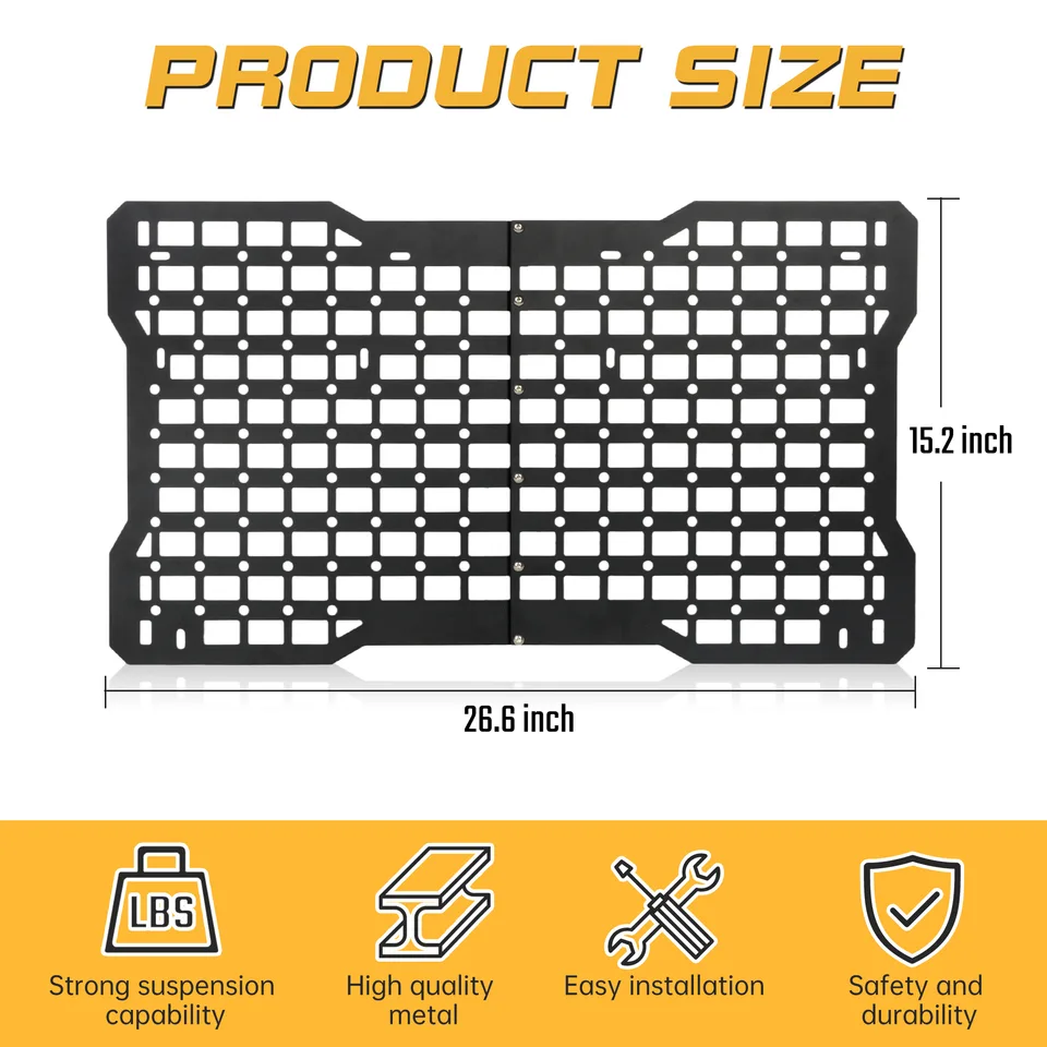 Tailgate Molle Panel For Ford Bronco 2021 view 4