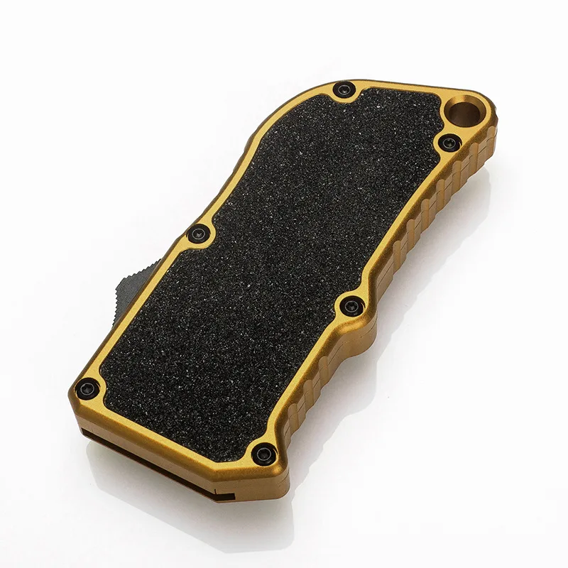 Aluminum Retractable Multi-Purpose Knife, Includes 5 Spare Blades -Quick Replacement, EDC Tool Pocket Knife view 2