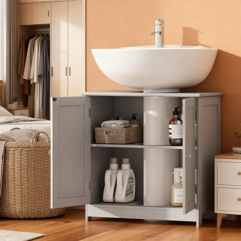 Bathroom Vanity Cabinet, Under Sink Bathroom Cabinet view 2