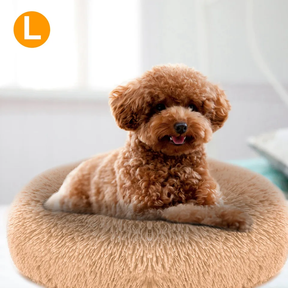Pet Dog Bed Soft Warm Fleece Puppy Cat Bed Dog Cozy Nest Sofa Bed Cushion view 4