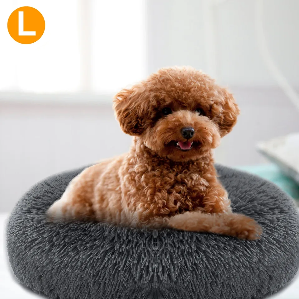 Pet Dog Bed Soft Warm Fleece Puppy Cat Bed Dog Cozy Nest Sofa Bed Cushion view 3