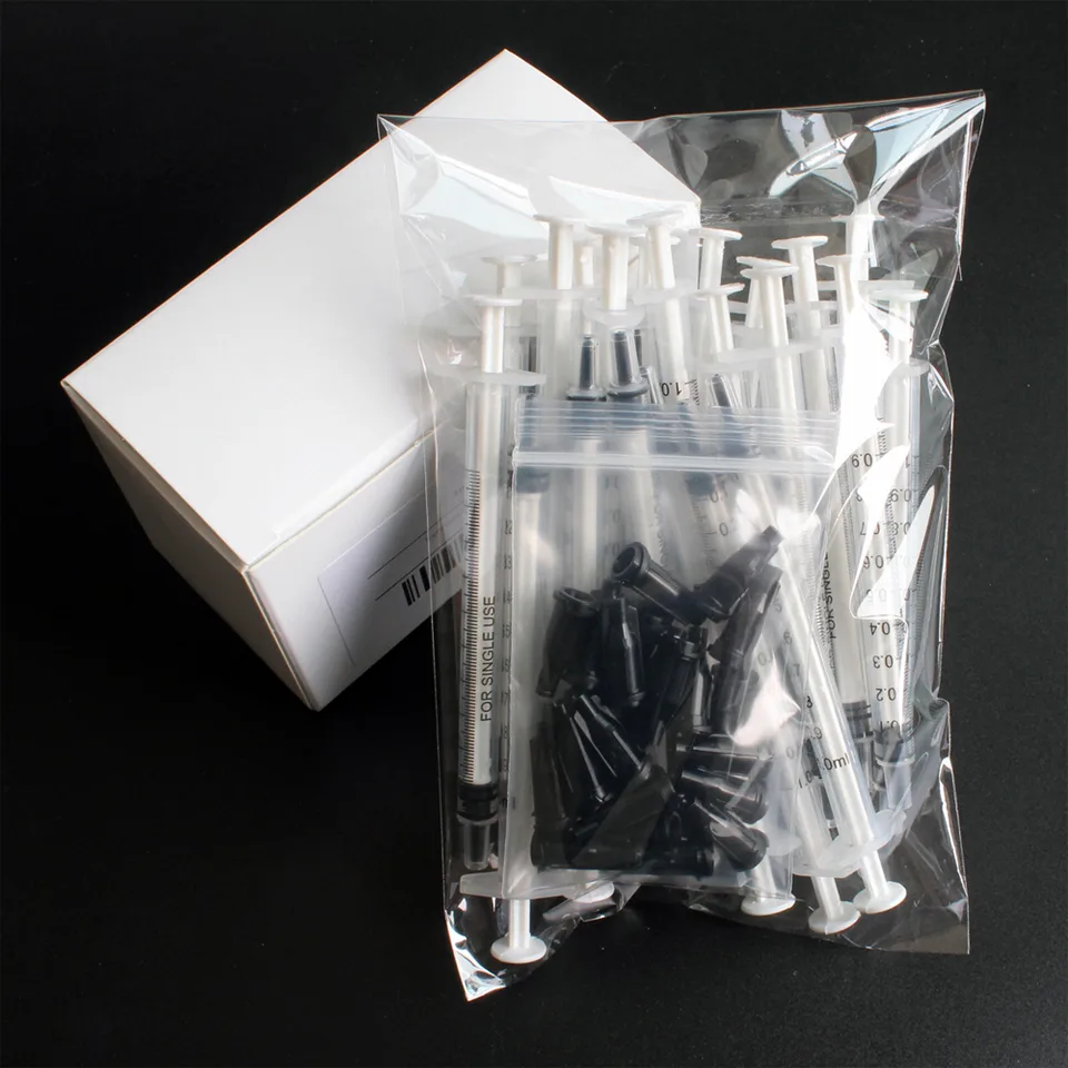 25pcs Luer Slip Tip 1ml Syringes With Caps Are Great For Pet Feeding, Glue, Hobby Crafts, Measurement, And Liquid Refill, But Not For view 3