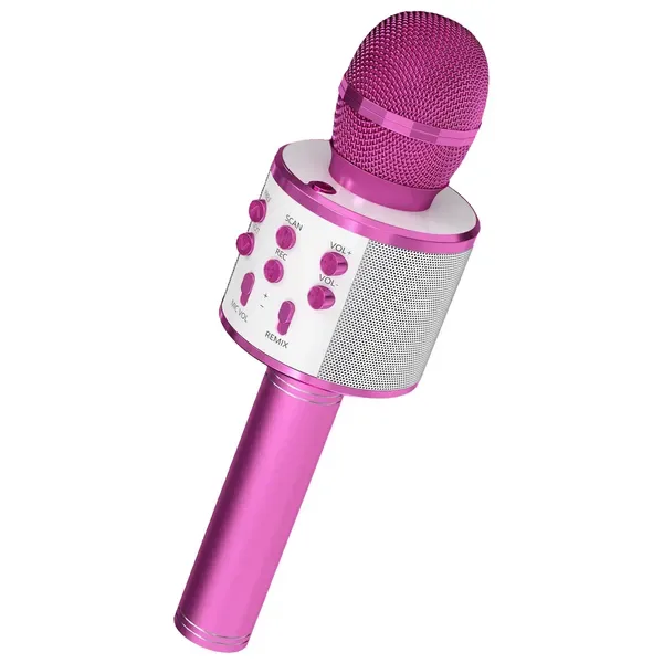 5 Core Microphone Wireless Karaoke Mic With Speaker 3 In 1 Portable Bluetooth Microfono Inalambrico view 1