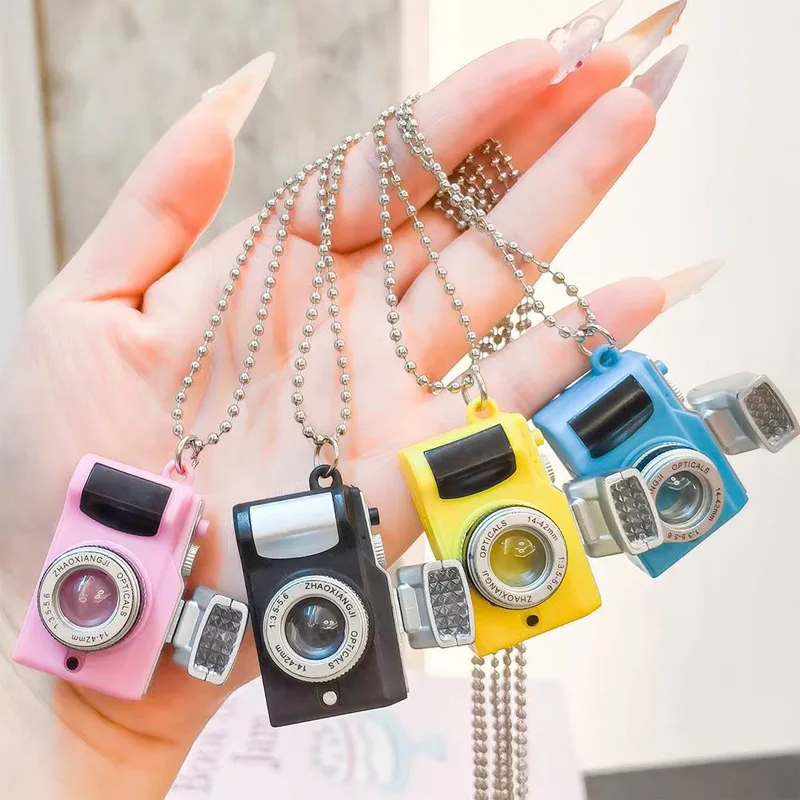 Ansicht 5 von 3PCS Mini Camera For Doll For Creative Camera Led Keychains With Sound LED Flashlight For Key Chain