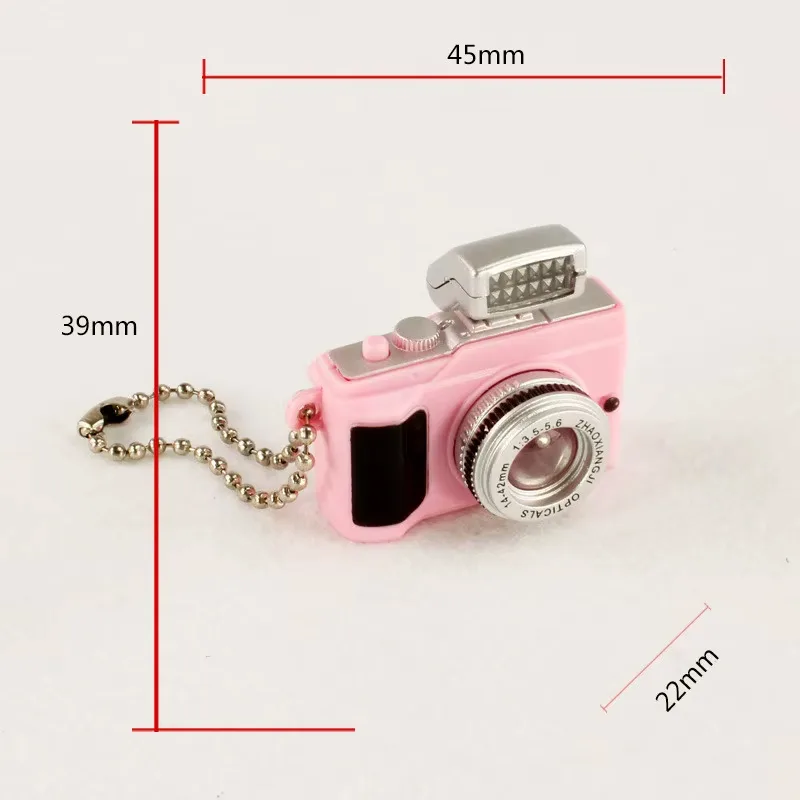 Ansicht 2 von 3PCS Mini Camera For Doll For Creative Camera Led Keychains With Sound LED Flashlight For Key Chain