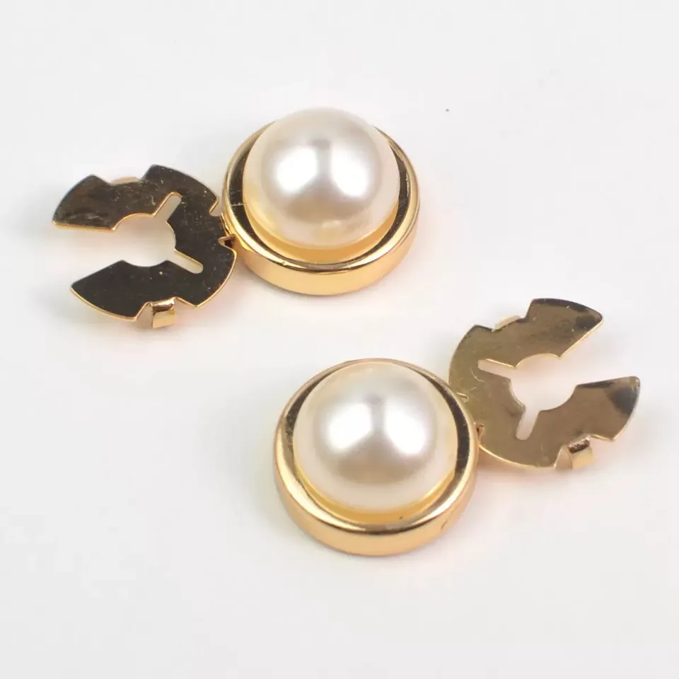 Ansicht 3 von Luxury Rhinestone Button Covers Clip-On Shirt Cufflink Pin
